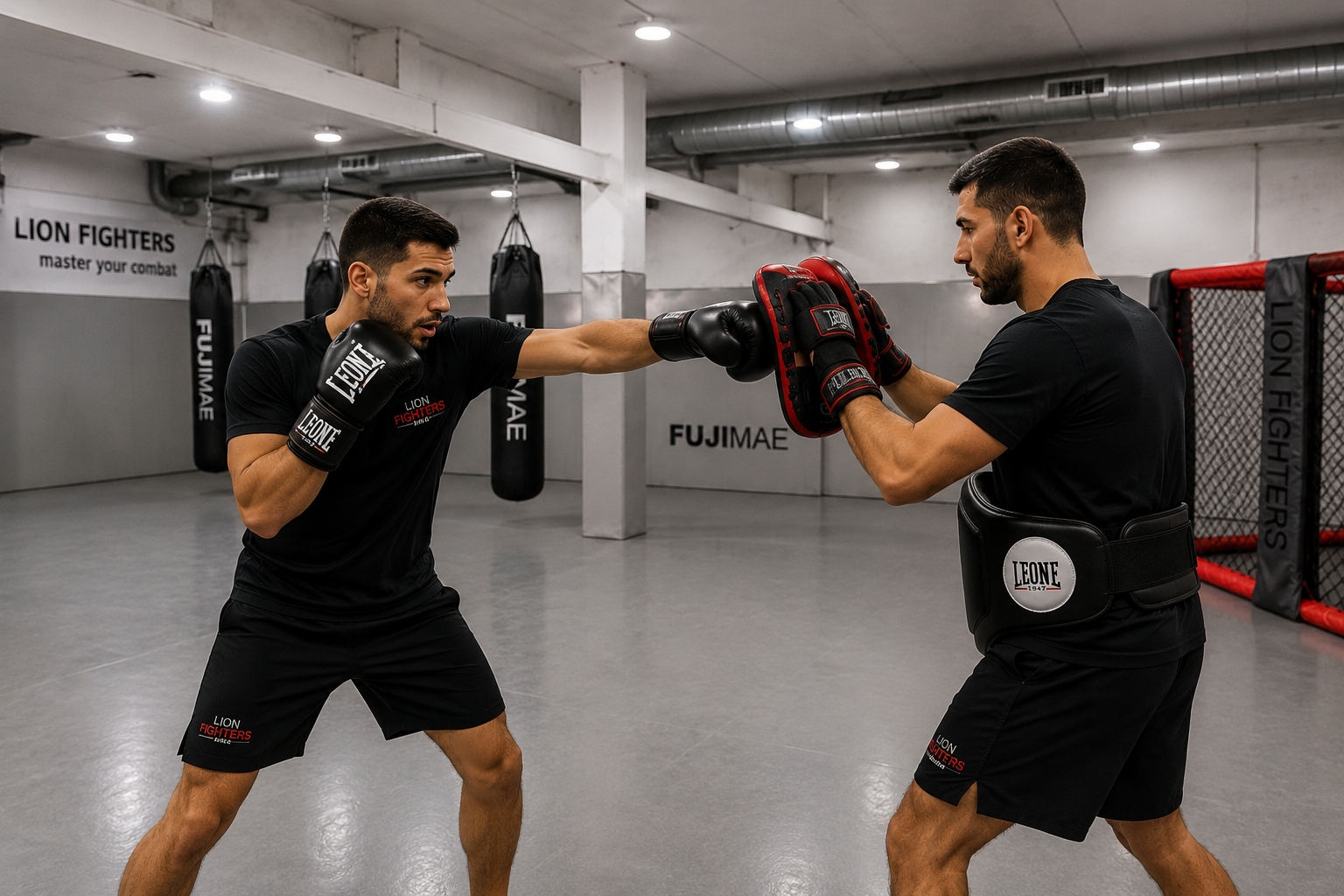 Entrenamiento de Boxeo en Lion Fighters